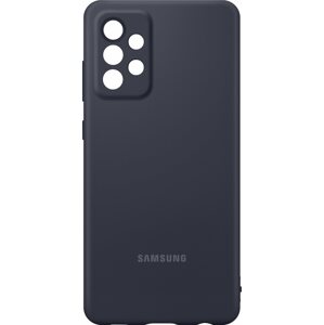 Telefon tok Samsung Galaxy A72 fekete szilikon tok