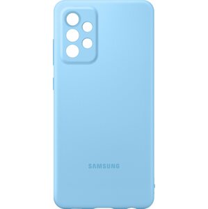 Telefon tok Samsung Galaxy A72 kék szilikon tok