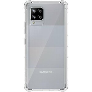 Telefon tok Samsung Galaxy A42 (5G) félig átlátszó tok