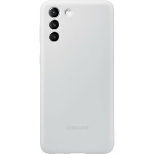 Telefon tok Samsung Galaxy S21+ szürke szilikon tok