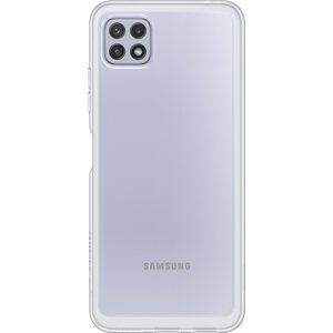 Telefon tok Samsung Galaxy A22 5G félig átlátszó tok