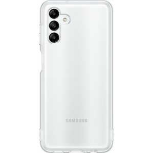 Telefon tok Samsung Galaxy A04s Félig átlátszó hátlap tok - átlátszó