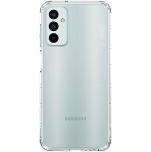 Telefon tok Samsung Galaxy M13 félig átlátszó hátlap Átlátszó