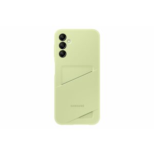 Telefon tok Samsung hátlapok kártyatartó zsebbel Galaxy A14 Lime