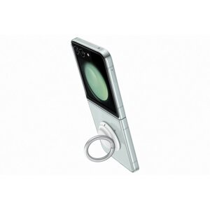 Kryt na mobil Samsung Galaxy Z Flip5 Průhledný kryt s odnímatelným úchytem na příslušenství průhledný