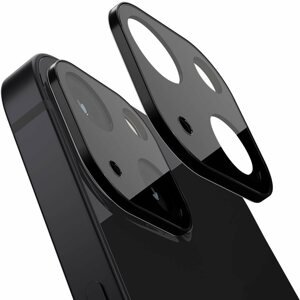 Üvegfólia Spigen tR Optik Black 2 Pack iPhone 13/13 mini