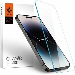 Üvegfólia Spigen tR Slim HD 1 Pack Transparency iPhone 14 Pro Max