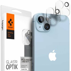 Kamera védő fólia Spigen tR Optik 2 Pack Clear iPhone 14/iPhone 14 Plus