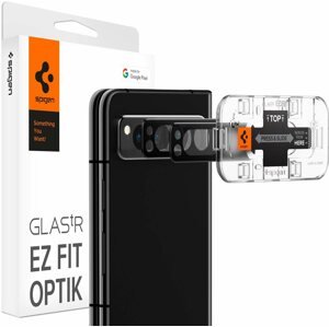 Ochranné sklo Spigen Glass EZ Fit Optik Pro 2 Pack Black Google Pixel Fold