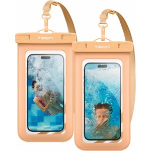 Pouzdro na mobil Spigen Aqua Shield WaterProof Case A601 2 Pack Apricot