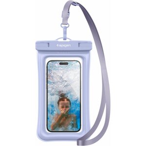 Pouzdro na mobil Spigen Aqua Shield WaterProof Floating Case A610 1 Pack Aqua blue