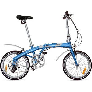 Összecsukható kerékpár Agogs Foldy kék