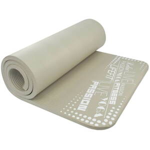 Fitness szőnyeg Lifefit Yoga Mat Excluziv plus szürke