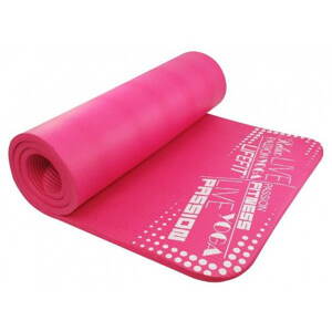 Fitness szőnyeg Lifefit Exkluzív Yoga mat, világos rózsaszín
