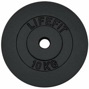 Súlytárcsa Lifefit súlytárcsa 10kg / 30mm-es rúdhoz