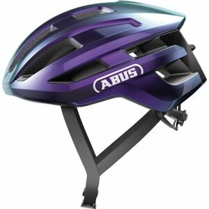 Kerékpáros sisak ABUS PowerDome flip flop purple M