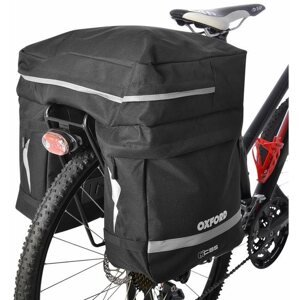 Kerékpáros táska OXFORD C35 TRIPLE PANNIER Oldaltáska csomagtartó táskával, (35 l űrtartalom)