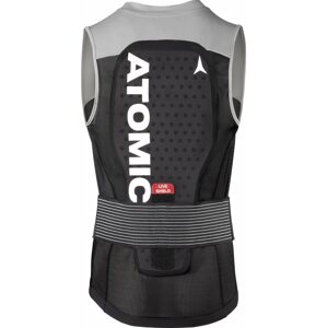 Gerincvédő Atomic Live Shield Vest M Black/Grey, L-es méret
