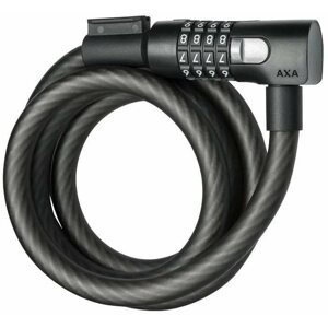 Kerékpár zár AXA Cable Resolute C15 - 180 Code Mat black