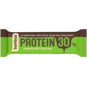Protein szelet Bombus Protein 30%, 50 g, Hazelnut & Cocoa