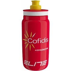 Kulacs Elite kerékpáros vizes palack FLY COFIDIS 550 ml