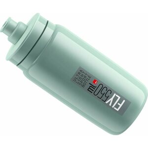 Kulacs Elite kerékpáros vizes palack FLY WARM GREEN grey logo 550 ml