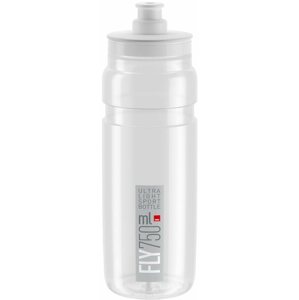 Kulacs Elite kerékpáros vizes palack FLY CLEAR szürke logó 750 ml