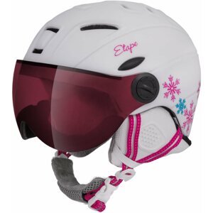 Sísisak Etape Rider Pro Fehér/Rózsaszín Matt, 53 - 55 cm-es méret