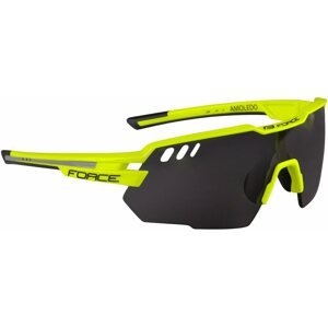 Kerékpáros szemüveg Force AMOLEDO, fluoreszürke, fekete üveg