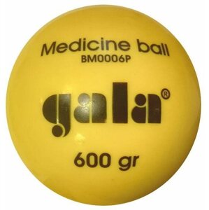Medicin labda GALA műanyag medicinlabda 0,6 kg
