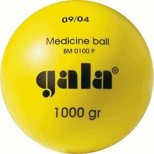 Medicin labda GALA Műanyag medicinlabda 1 kg
