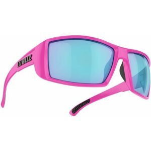 Kerékpáros szemüveg Bliz Drift matt rózsaszín füst W kék multi