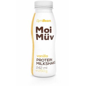 Proteinital GymBeam MoiMüv Protein Milkshake 242 ml, vanilla