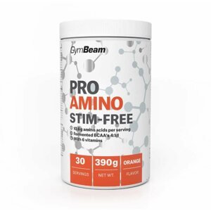 Aminosav GymBeam ProAMINO stim-free 390g, orange