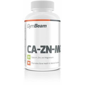 Ásványi anyag GymBeam Ca-Zn-Mg, 60 tabletta