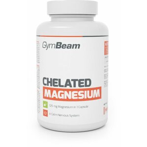 Magnézium GymBeam Magnézium-kelát (biszglicinát), 90 kapszula