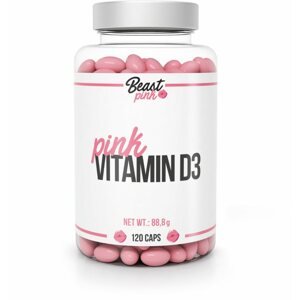 D-vitamin BeastPink Pink D3-vitamin, 120 kapszula