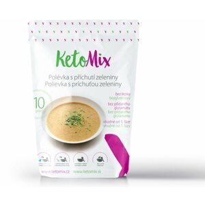 Tartós élelmiszer KetoMix Zöldségízű protein leves 250 g (10 adag)