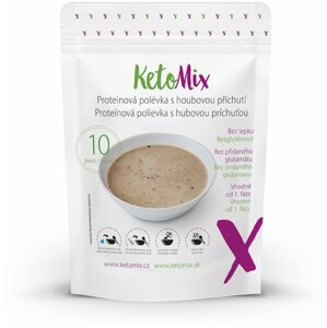 Tartós élelmiszer KetoMix Protein leves gombás ízesítéssel 250 g (10 adag)