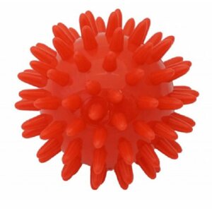 Masszázslabda Kine-MAX Pro-Hedgehog Massage Ball - piros