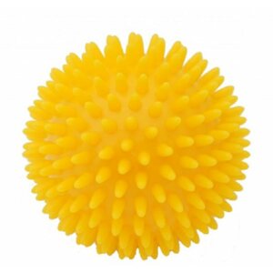Masszázslabda Kine-MAX Pro-Hedgehog Massage Ball - sárga