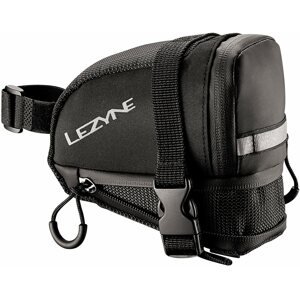 Kerékpáros táska Lezyne EX Caddy fekete nyeregtáska,  0.8 L