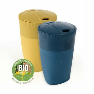 Bögre Light My Fire Pack-up-Cup BIO 2-pack mustyyellow/hazyblue