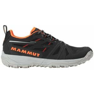 Trekking cipő Mammut Saentis Low GTX® Men Black-Vibrant Orange EU 42 / 265 mm