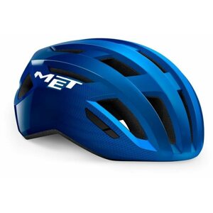 Kerékpáros sisak MET VINCI MIPS kék metálfényű