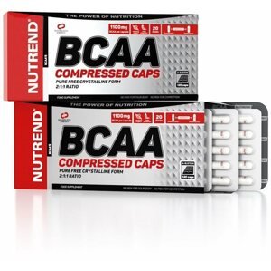 Aminosav Nutrend BCAA Compressed caps, 120 kapszula