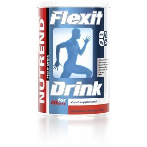 Ízületerősítő Nutrend Flexit Drink, 400 g, eper