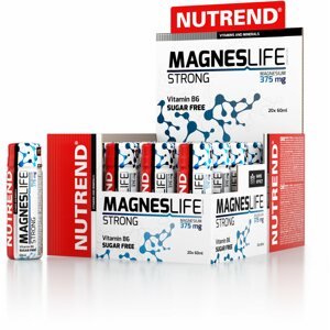 Ásványi anyag Nutrend Magneslife Strong, 20x60 ml