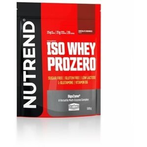 Protein Nutrend ISO WHEY PROZERO, 500 g, csokis brownie