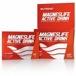 Sportital Nutrend Magneslife Active Drink, 10x15 g, narancs